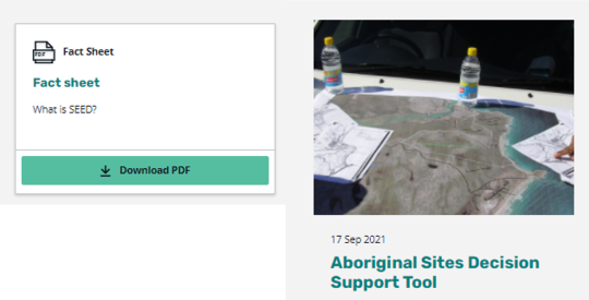 Listing card example